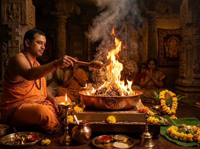 How to perform sacred Hawan and Yagna at home with Vedic mantras in Bangalore